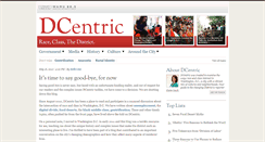 Desktop Screenshot of dcentric.wamu.org