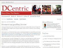 Tablet Screenshot of dcentric.wamu.org